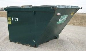 Photo of Nissley Disposal Inc. commercial waste container